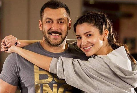 Salman Khan might reunite with his Sultan co-star Anushka Sharma in Sanjay Leela Bhansali’s upcoming next. (Photo | Twitter)