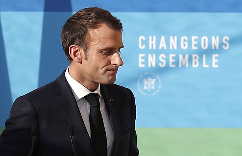 French President Emmanuel Macron. (Photo | AP)