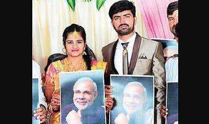 PM Narendra Modi gets special place on fan’s wedding invite