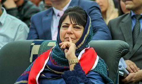 People’s Democratic Party president and former Jammu and Kashmir CM Mehbooba Mufti (File Photo | PTI)