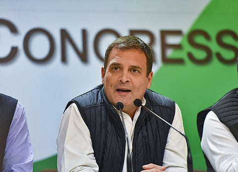 Rahul Gandhi. (Photo | PTI)