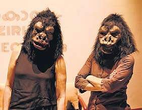 The Guerrilla Girls at Aspinwall House.