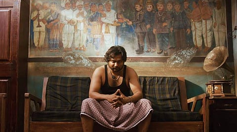 Bobby Simha in Thella Raju. (Trailer screengrab)