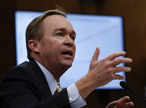 Mick Mulvaney has been named as interim Chief of Staff (Photo: File / AP)
