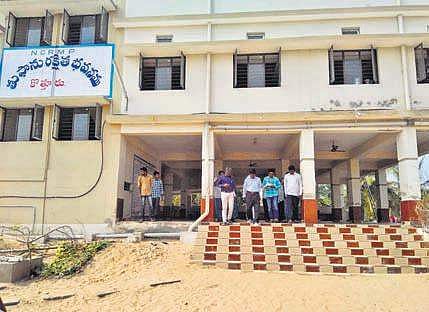 The multipurpose shelter at Pathuru of Nizampatnam mandal