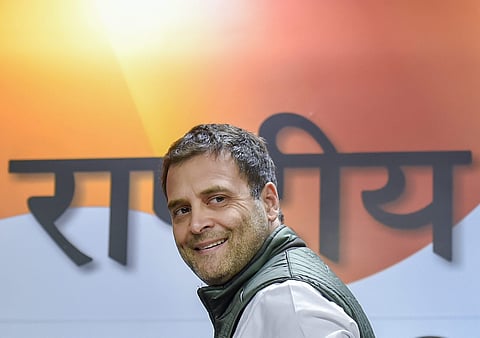 Congress President Rahul Gandhi. (Photo | PTI)