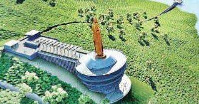 The proposed NTR statue.