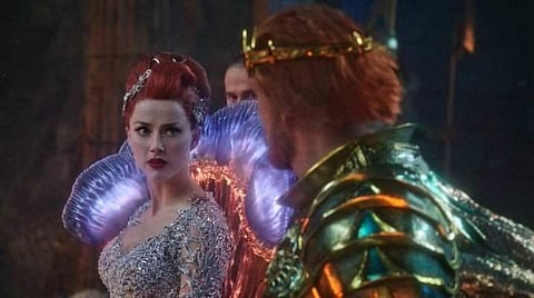 Amber Heard as Mera the warrior princess in Aquaman. (Photo | Twitter)