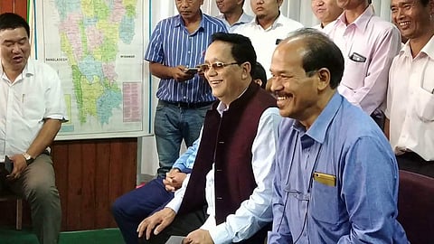 Lalrinliana Sailo (Left)