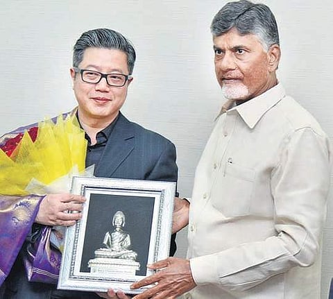 Chinese delegation meets Chief Minister N Chandrababu Naidu | Express