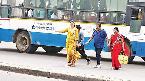 The offiicals have finally agreed to provide high-rise pedestrian crossing at the Iblur Junction  Shriram BN