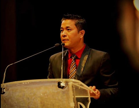 Manipuri journalist Kishorechand Wangkhem (Facebook Photo)