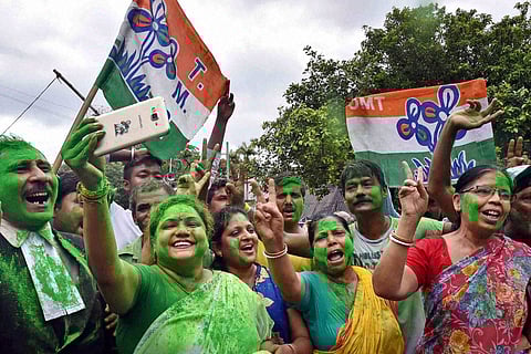 Image of Trinamool Congress supporters for representational purpose (File | PTI)