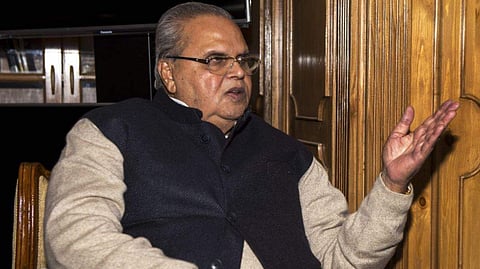 Former Jammu and Kashmir Governor Satya Pal Malik. (File Photo | PTI)