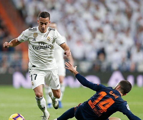 Lucas Vazquez of Real Madrid. (Photo | Twitter/RealMadrid)