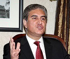 Pakistan Foreign Minister Shah Mahmood Qureshi. (File photo | EPS)