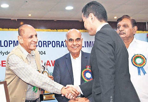 Governor ESL Narasimhan at the TS Energy Conservation Awards - 2018 in Hyderabad on Thursday | Sathya Keerthi