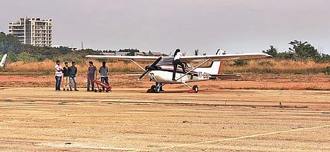 Aerodrome is yet to receive approval from the state government for its runway extension  Gourav Pratap Mishra