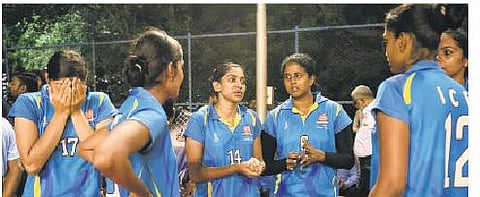 The ICF women’s volleyball team had been assembled just two months ago | d SAMPATHKUMAR