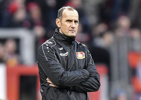 Fired Bayer Leverkusen manager Heiko Herrlich (File Photo | AP)