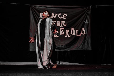 Though Patruni gets to express his angst through Butoh, Bharatanatyam will always be his first love (Photo by special arrangement)