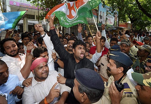 Image of a Youth Congress protest for representational purpose (File Photo | PTI)