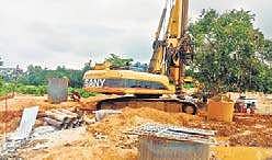 File picture of construction work for the bridge | Express