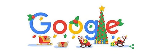 Google's special doodle for the holiday season