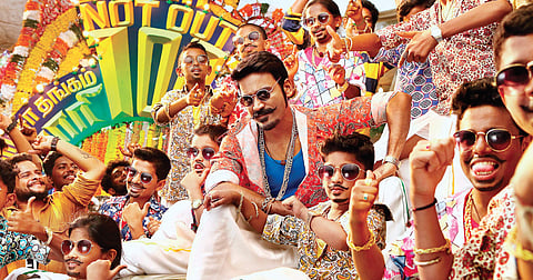 A still from Balaji Mohan's Maari 2