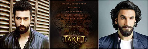 Ranveer Singh and Vicky Kaushal in 'Takht'