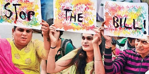 Certain features of the Transgender Persons Protection of Rights Bill led to widespread outrage and protests (File Photo)