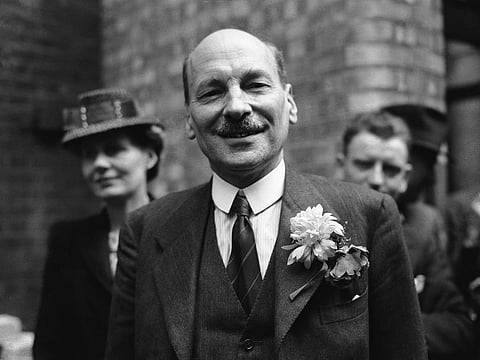 Former British prime minister Clement Attlee (File Photo | AP)