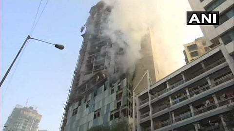 Fire breaks out at under construction building near Kamala mills in Mumbai