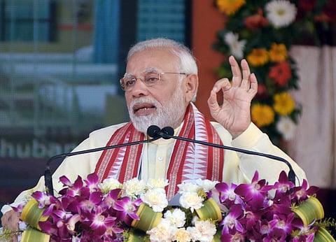 Prime Minister Narendra Modi. (Photo| Biswanath Swain/EPS)