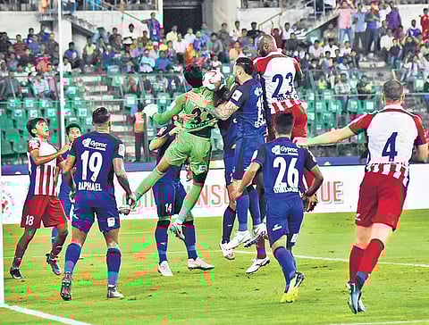 Chennaiyin FC succumbed to a 2-3 loss against ATK on Sunday | ASHWIN PRASATH