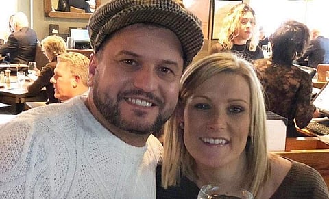 The couple who lost their ring during proposal. (Photo | Twitter)