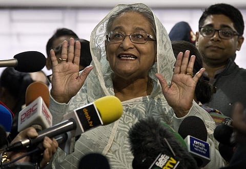 Sheikh Hasina. (Photo | AP)