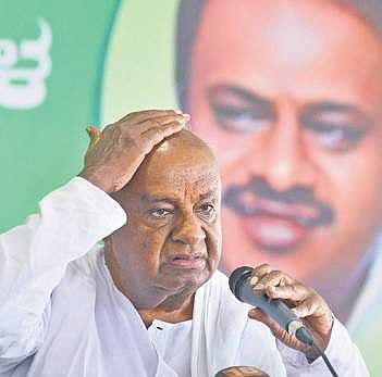 H D Deve Gowda.