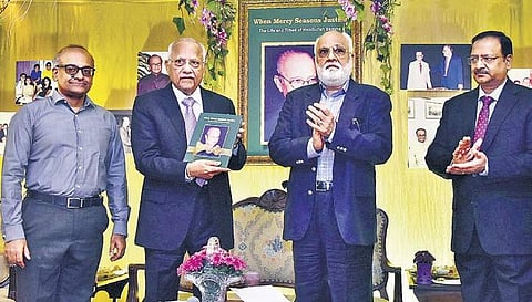 Historian V Sriram’s book When Mercy Seasons Justice - the Life and Times of Habibullah Badsha being released in the city on Sunday | Ashwin prasath