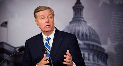 Republican Senator Lindsey Graham. (Photo|AP)