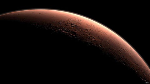 Currently, manned Mars missions are completely hypothetical (Photo | NASA)