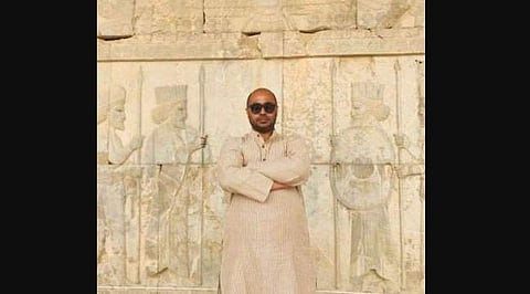 Odisha-based journalist Abhijit Iyer Mitra. (Photo| Twitter)