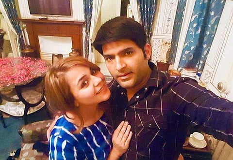 Comedian-actor Kapil Sharma with his girlfriend Ginni Chatrath (Photo | Kapil Sharma Instagram)