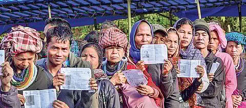 Assembly polls were held in Mizoram on November 28 | pti