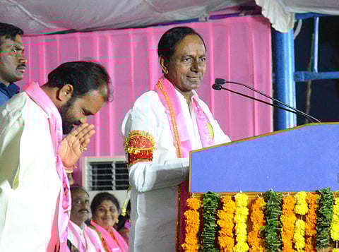 Telangana caretaker CM KCR.  (Photo | EPS)