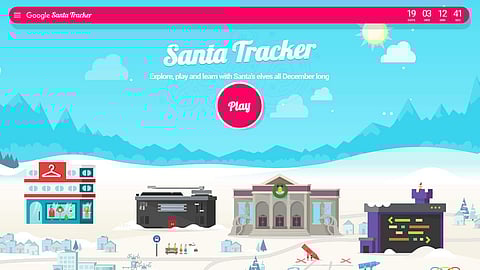 Google's Santa's Village (Photo | Screengrab)