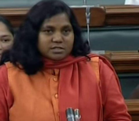 BJP MP Savitribai Phule. | (Youtube Screengrab)