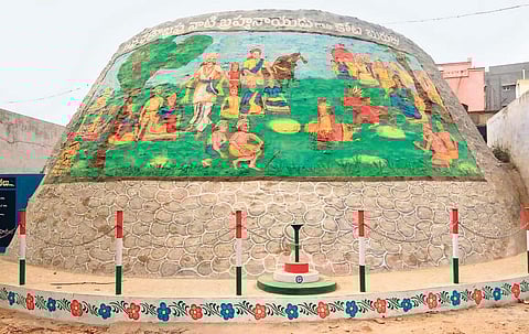 The tahsildar said more than 80,000 people from both Telugu-speaking states were expected at the event.