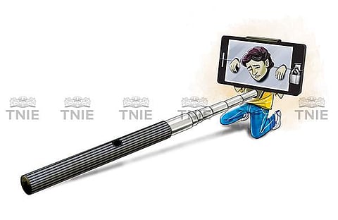 Man held for taking selfie inside polling station in Telangana