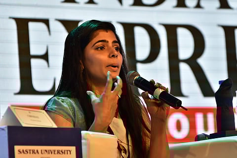 Singer, translator, dubbing artist and MeToo campaigner Chinmayi Sripaada. (Photo | EPS)